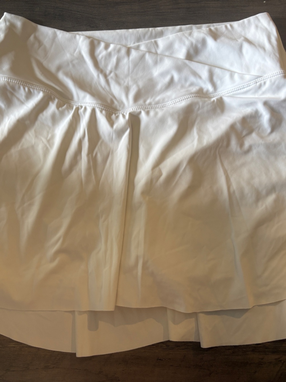 HALARA White Flared Athletic Skort